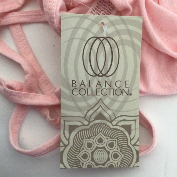 BALANCE COLLECTION BY MARIKA PINK CAGED TANK NWT S - Picture 6 of 11
